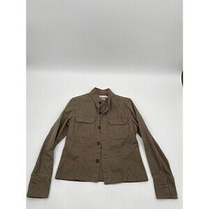 Tommy Hilfiger Women's Khaki Blazer Jacket Size Medium